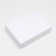 The box is folding, white, 21 x 15 x 5 cm