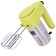 Mixer Oursson HM4001/GA, manual, 400 watts, 6 speeds, 2 nozzles, green