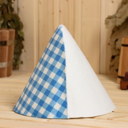 Bath -Hat "Blue" Print-1