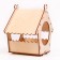 Wooden birdhouse - bird feeder "House"