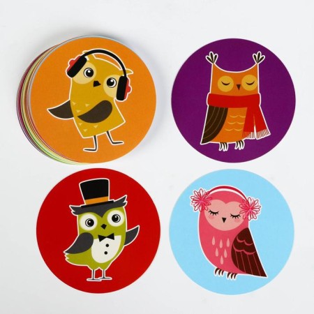 Board Family Game "Oh, these owls", 50 cards, 6+-5