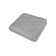 Softt blanket, size 172x205 cm, gray