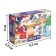Puzzle "Santa Claus and Snow Maiden", a large gift box, 24 elements