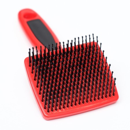 Pucker-plastic soft with rounded teeth, small, 6 x 13.5 cm, black-red-1