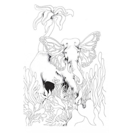 Metamorphoses. Mini-coloring-antistress for creativity and inspiration.-9