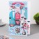 Postcard "Happy Wedding Day!" Congrev, collage, suit, dress, 12.5x19.4 cm