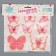 Topper "Butterflies", cardboard on the substrate, with wire