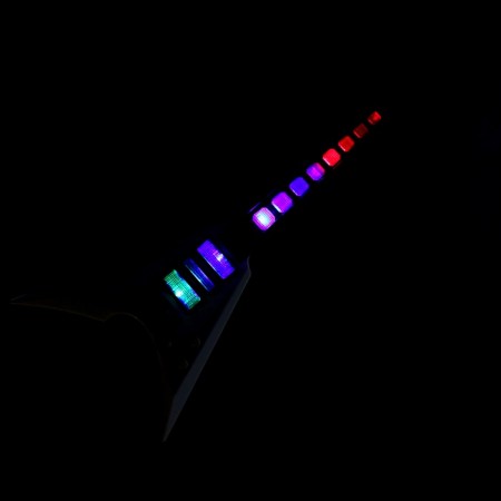 Musical guitar "Rock star", sound, light-5