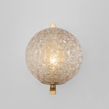 Sconces with a glass ceiling Shape, 60W, E14, 20x25x28 cm-4