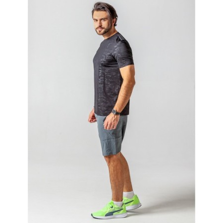 Sports T -shirt male ise, size 46, black color-12