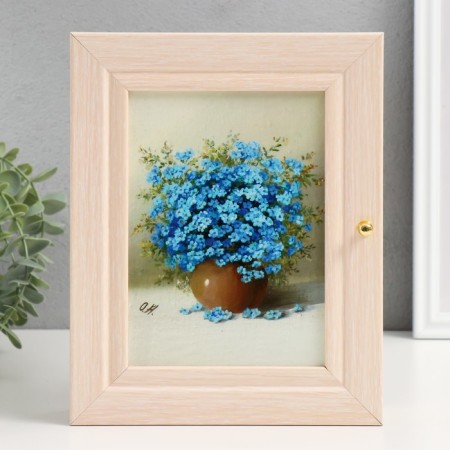 Key "Blue Bouquet" 19x24 cm milk oak mix-6