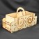 Gluminal room-organizer, 32 × 13 × 18 cm, beige color