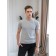 Male T -shirt, size 46, white color