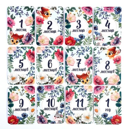 A set of cards for photo shoots, Disney-1