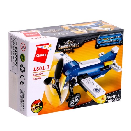 Constructor Police "Police Transport", 8 types, mix-15