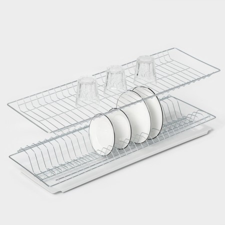 A set of dishwasher with a panel for a cabinet 80 cm, 76.5 × 25.6 cm, zinc-4