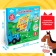 Musical toy Teaching "Smart Book", with an interactive pen, sound, light blue tractor