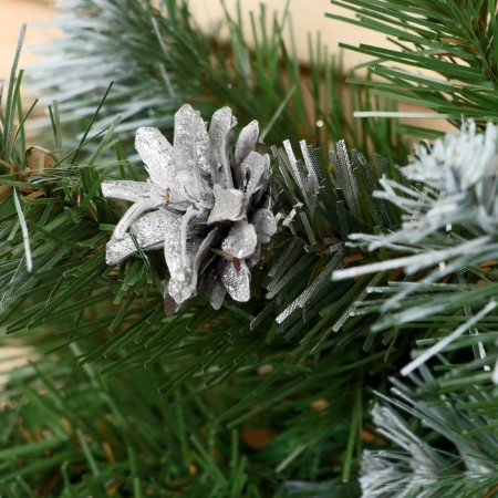 Wreath "Christmas Snow White (Bill Silver) 45 cm-4