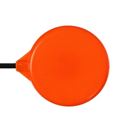 Fishing rod winter balalaika, orange color, HFB-22-3