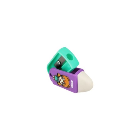 Plastic grinding meshu "anime", 1 hole, mix-4