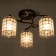 Chandelier 1695/3 E27 40W Black 43x43x2.5 cm Bayerlux