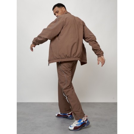 Sports suit men's, size 52, brown color-15