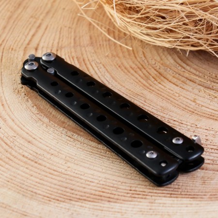Bowing knife "Wing" 16.5cm, blade 73mm/1.5mm, black-2
