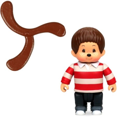 Figure Monchichi "Kauri", with an accessory