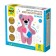 Set for creativity. Soft toy made of fur "Bear"