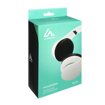 Luazon RX-10 headphones, wireless, invoices, Microsd, FM, folding, black-9
