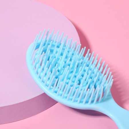 The comb is massage, ventilated, 14 × 5.5 cm, color mix-6