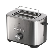 Toster BQ T1010, 800 watts, 7 grip modes, 2 toasts, defrosting, silver