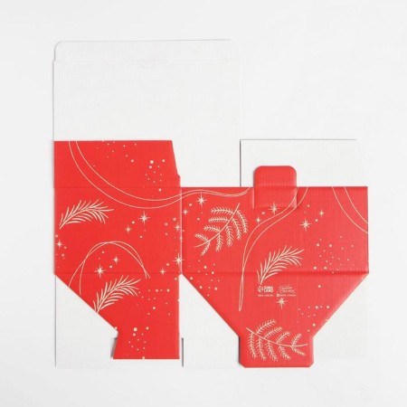 Folding box "Gift for you", 22 x 15 x 10 cm, new year-8
