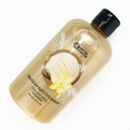 Shower gel, extortion, 500 ml, aroma of vanilla seal, new year-2