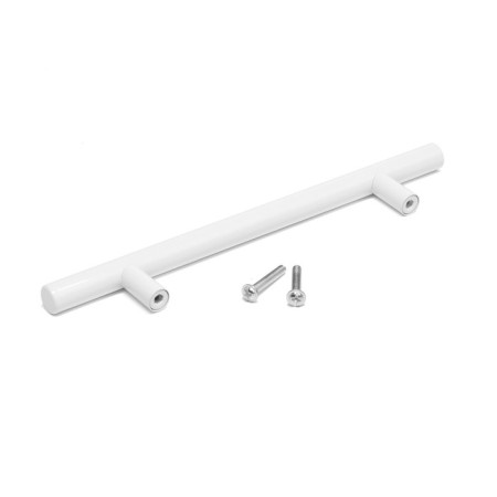 Cappio Frida-stroke-stainless steel handle, D = 12 mm, m/o 128 mm, white color, 4 pcs.-6