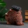 Pigger "Owl Scientist" brown, 18x17x19cm