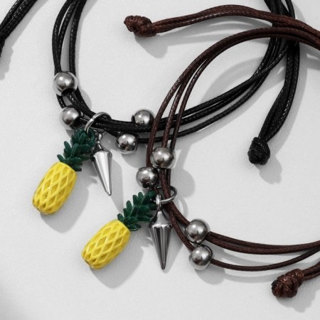 Bracelets "Demetrons" pineapples, colored, l = 12.5 cm-2