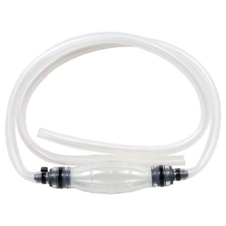 Pump for manual fuel pump Airline "Pear", 1.5 m with a valve, transparent