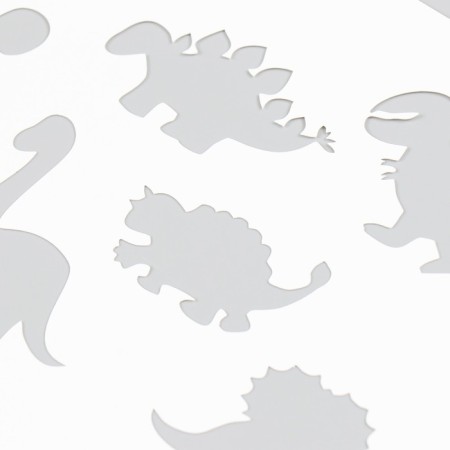 Plastic stencil "dinosaurics" 16x24 cm-2