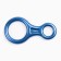 The trigger "Classic eight" 14 x7 cm, 35 kn, blue