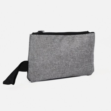 Set of men's backpack on a zipper with USB, external pocket, cosmetic bag, bag, color gray color-10