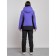 Ski costume female winter, size 50, dark purple color