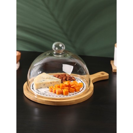 A dish for cheese with a lid "Estet", 31.5 × 23 × 18 cm-5