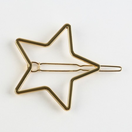 Hair clip mold "You are born to shine", 6 x 2 cm-1