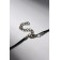 Kulons on the “Uenubles” cord puzzles with a heart, black color, 45 cm