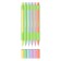 A set of capillary pens 6 colors, Schneider "Line-up Pastel". node 0.4 mm, plastic pencil case, euro suspension