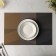 Serving napkin on the table "Powder", 45.5 × 30 cm, brown-gray color