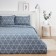 Bed linen 2 joint venture and I "Geometry" 173*215cm, 175*214cm, 50*70cm-2pcs, 60g/m2, microfiber