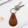 Kezzle keychain to the leatherette, 4 x 9 cm