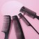 Set of combs, 6 items, black color
